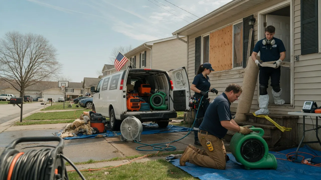 Water Damage Restoration in Yawkey, WV near me